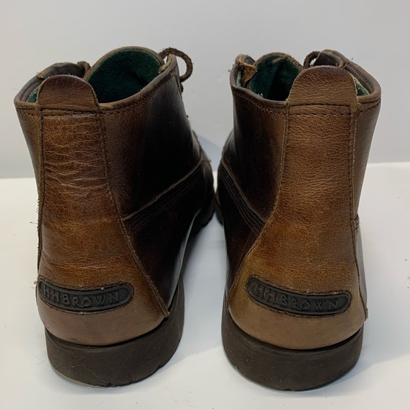 H.H. Brown Shoes H H Brown Goretex Brown Leather Ankle Boots Poshmark
